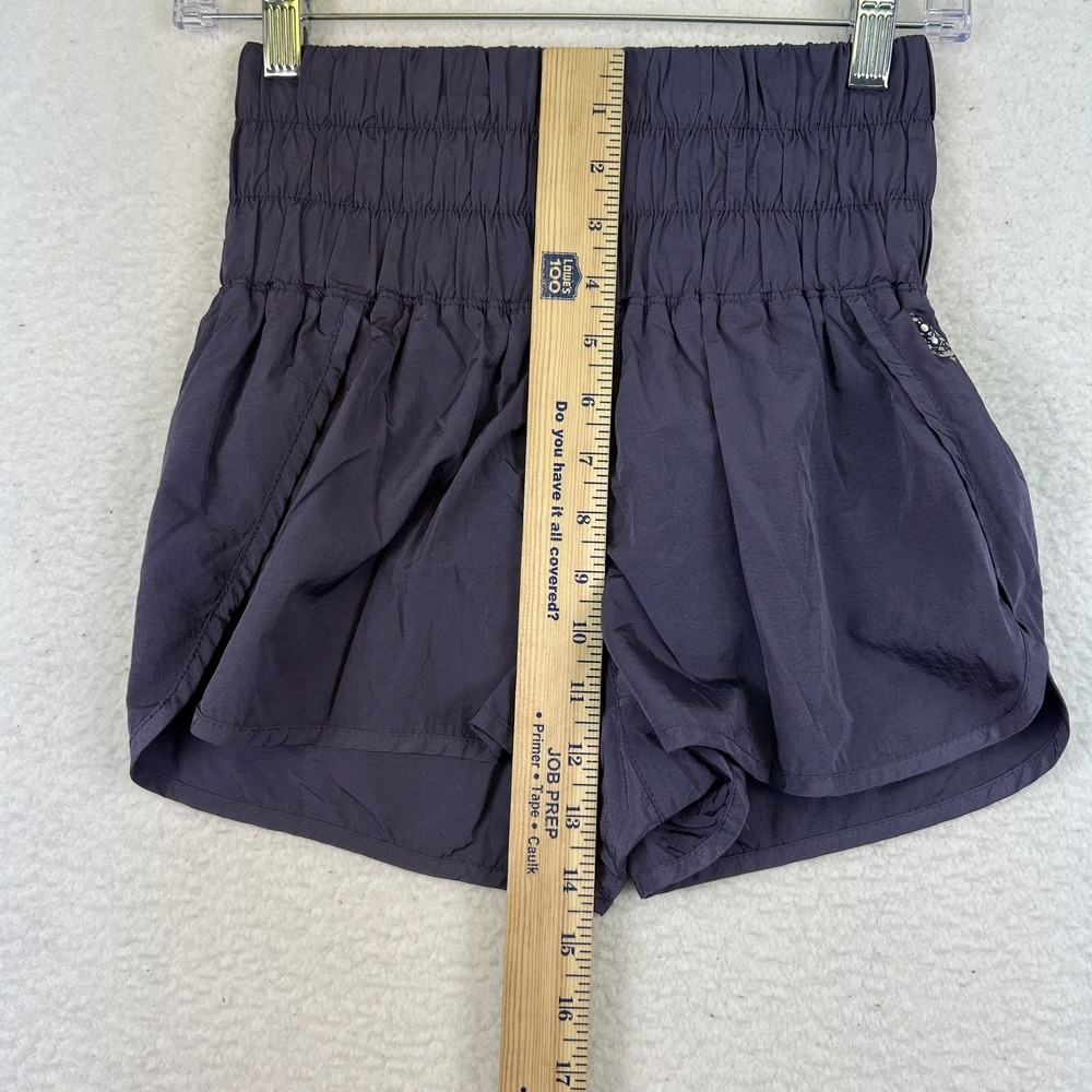 FP Movement Shorts Womens XS The Way Home Smocked Waist‎ Running Yoga Gym - Picture 11 of 12